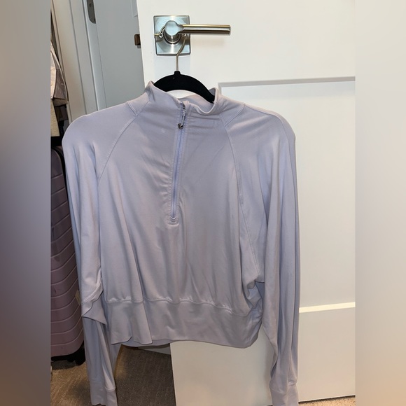 lululemon athletica Tops - Lululemon, size 8, purple (light purple) quarter zip. Excellent condition